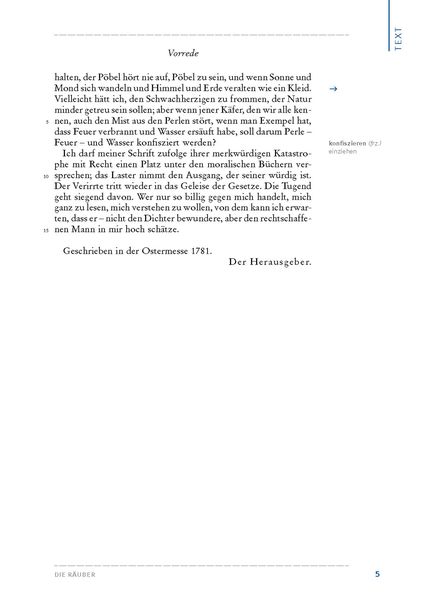 Produktbild: Die R&auml;uber von Friedrich Schiller (Textausgabe)