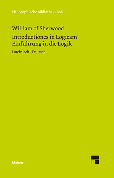 Produktbild: Introductiones in Logicam. Einf&uuml;hrung in die Logik