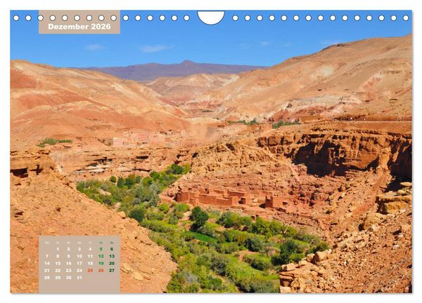 Produktbild: Erlebe mit mir das traumhafte Marokko (Wandkalender 2026 DIN A4 quer), CALVENDO Monatskalender