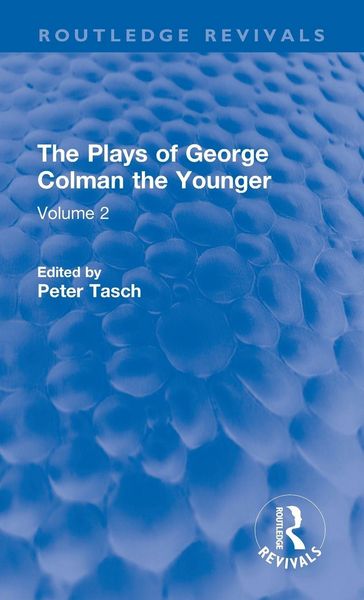 Produktbild: The Plays of George Colman the Younger