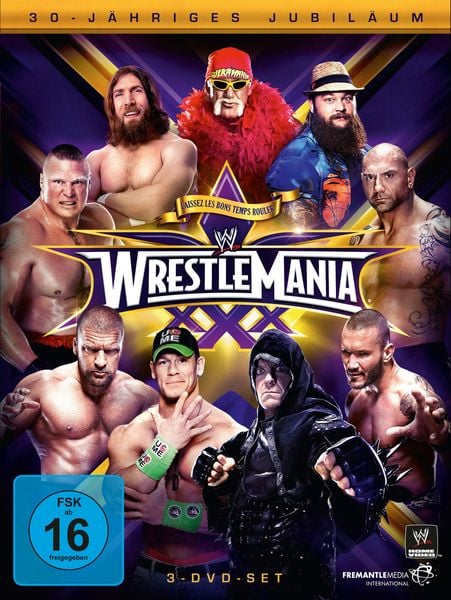 Produktbild: WrestleMania 30 [3 DVDs]
