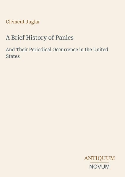 Produktbild: A Brief History of Panics