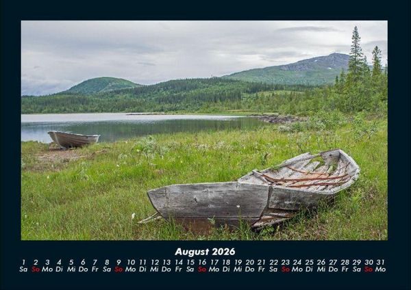Produktbild: Landschaftskalender 2026 Fotokalender DIN A4