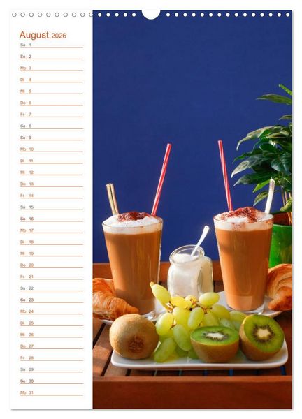 Produktbild: K&ouml;stliche Kaffeespezialit&auml;ten (Wandkalender 2026 DIN A3 hoch), CALVENDO Monatskalender