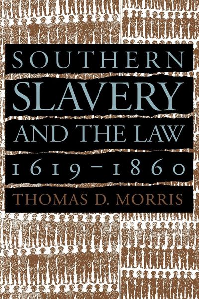 Produktbild: Southern Slavery and the Law, 1619-1860