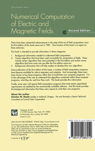 Produktbild: Numerical Computation of Electric and Magnetic Fields