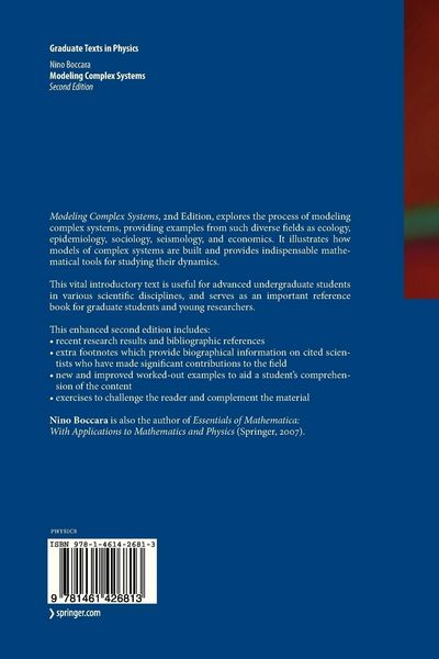 Produktbild: Modeling Complex Systems