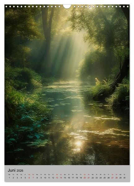 Produktbild: Von der Sch&ouml;nheit des Wassers (Wandkalender 2026 DIN A3 hoch), CALVENDO Monatskalender