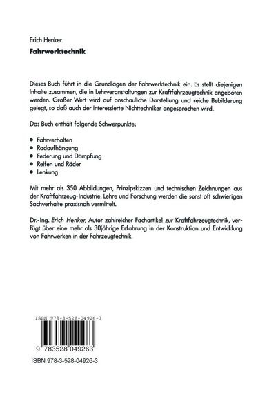 Produktbild: Fahrwerktechnik