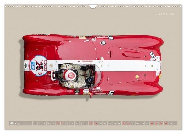 Produktbild: Two-Seater Racing Cars 1950-1960 (Wandkalender 2027 DIN A3 quer), CALVENDO Monatskalender
