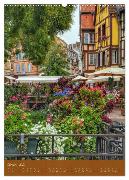 Produktbild: Reise durchs Elsass (Wandkalender 2026 DIN A2 hoch), CALVENDO Monatskalender