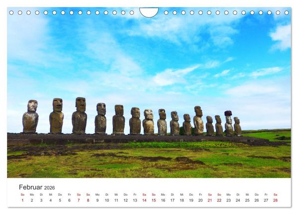 Produktbild: Chile - Das langgestreckte Land. (Wandkalender 2026 DIN A4 quer), CALVENDO Monatskalender