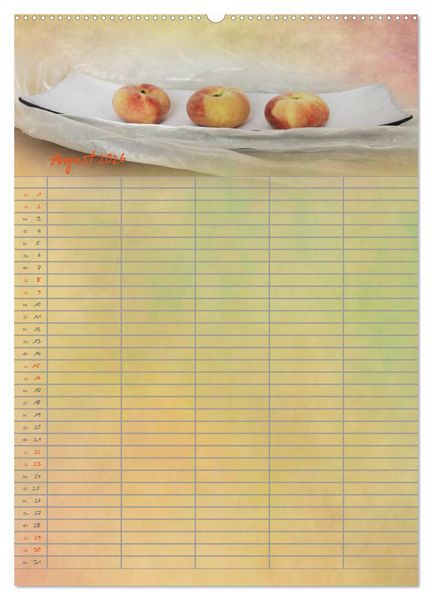 Produktbild: Familienplaner f&uuml;r die K&uuml;che. (hochwertiger Premium Wandkalender 2026 DIN A2 hoch), Kunstdruck in Hochglanz
