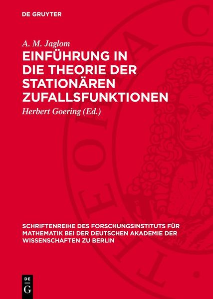 Produktbild: Einf&uuml;hrung in die Theorie der station&auml;ren Zufallsfunktionen