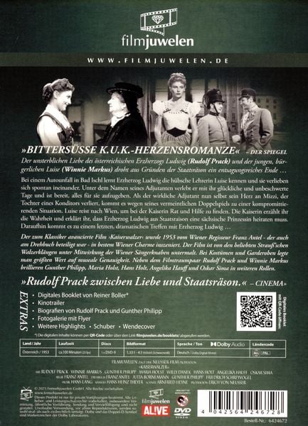 Produktbild: Kaiserwalzer (Filmjuwelen)