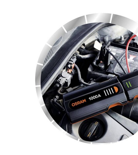 Produktbild: Osram Automotive Schnellstartsystem BATTERYjumpstart 1000 OJS020