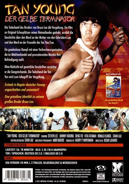 Produktbild: Tan Young - Der gelbe Terminator (Die gnadenlosen F&auml;uste des Kung Fu)