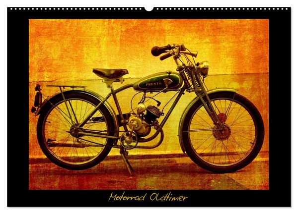 Produktbild: Motorrad Oldtimer (Wandkalender 2026 DIN A2 quer), CALVENDO Monatskalender
