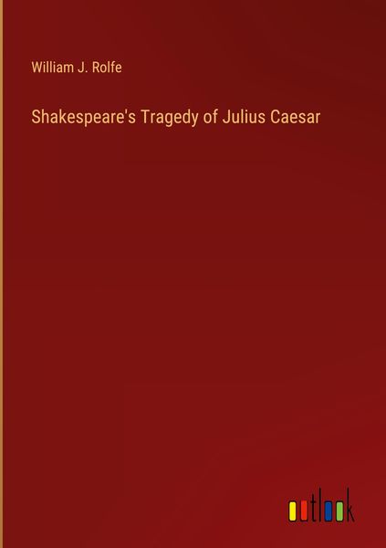 Produktbild: Shakespeare's Tragedy of Julius Caesar
