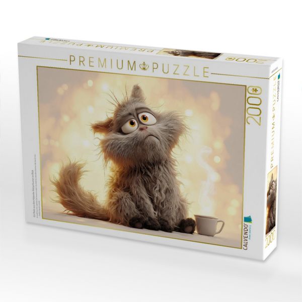 Produktbild: CALVENDO Puzzle Ein Motiv aus dem Kalender Katzenhumor im Blick | 2000 Teile Lege-Gr&ouml;&szlig;e 90x67cm Foto-Puzzle f&uuml;r gl&uuml;ckliche Stunden