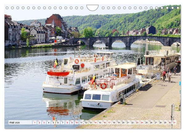 Produktbild: Circuit en Wallonie (Calendrier mural 2026 DIN A4 vertical), CALVENDO calendrier mensuel