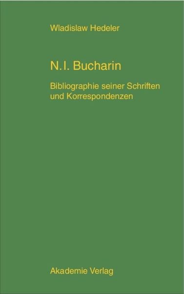 Produktbild: Nikolaj Ivanovic Bucharin