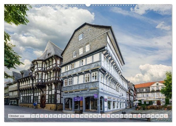Produktbild: Goslar Impressionen (Wandkalender 2026 DIN A2 quer), CALVENDO Monatskalender