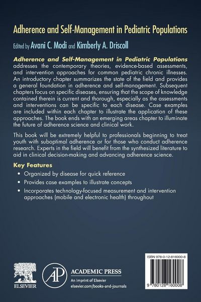 Produktbild: Adherence and Self-Management in Pediatric Populations