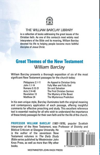 Produktbild: Great Themes of the New Testament