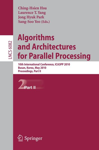 Produktbild: Algorithms and Architectures for Parallel Processing