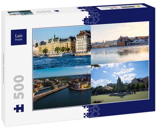 Lais Puzzle Collage Stockholm 500 Teile