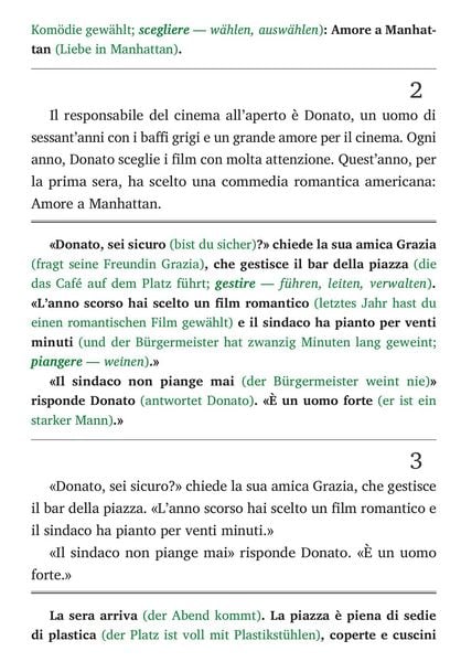 Produktbild: Il cinema sotto le stelle - Italienisch lernen mit lustigen Kurzgeschichten A1-A2 (+ Audio-Online)