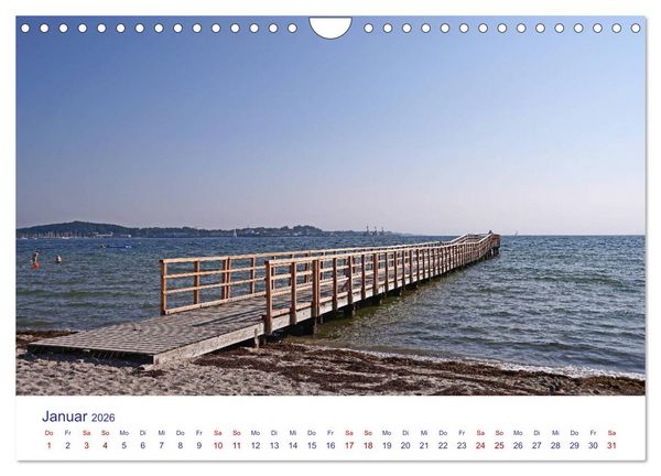 Produktbild: Radtouren ab Eckernf&ouml;rde (Wandkalender 2026 DIN A4 quer), CALVENDO Monatskalender