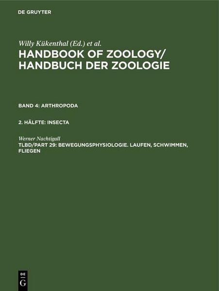 Produktbild: Bewegungsphysiologie. Laufen, Schwimmen, Fliegen