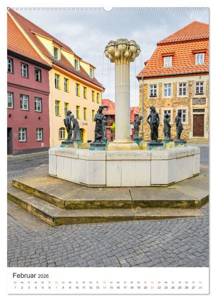 Produktbild: Lutherstadt Eisleben (Wandkalender 2026 DIN A2 hoch), CALVENDO Monatskalender