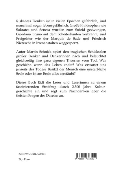 Produktbild: Ich sterbe, also bin ich