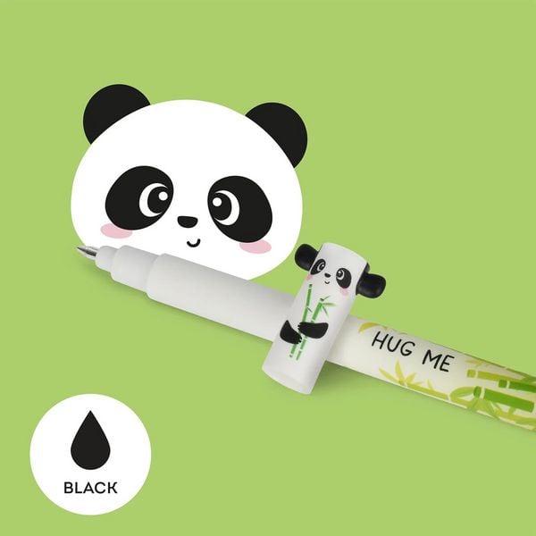 Produktbild: Legami L&ouml;schbarer Gelstift - Erasable Pen, Panda Hug Me