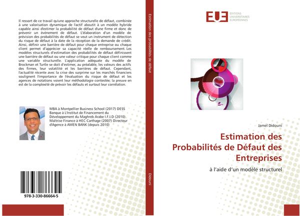 Produktbild: Estimation des Probabilit&eacute;s de D&eacute;faut des Entreprises