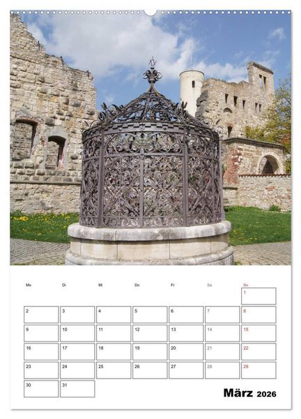 Produktbild: Einzigartiges Heidenheim (Wandkalender 2026 DIN A2 hoch), CALVENDO Monatskalender