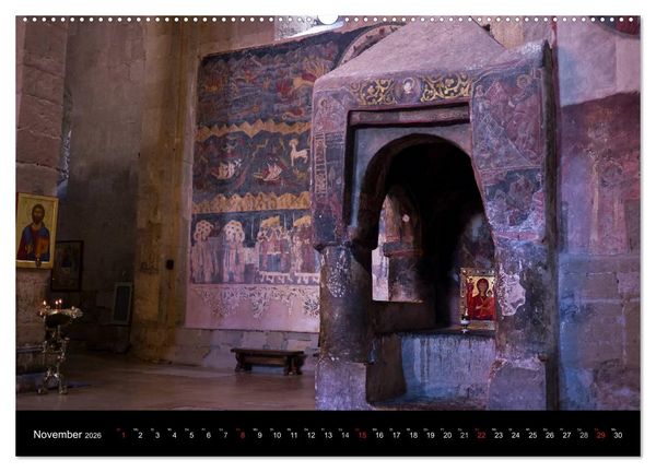 Produktbild: Impressionen aus Georgien (Wandkalender 2026 DIN A2 quer), CALVENDO Monatskalender