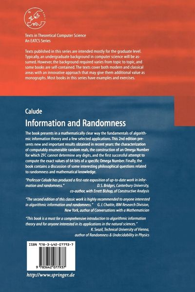 Produktbild: Information and Randomness