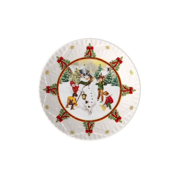 Produktbild: Villeroy & Boch Toy's Fantasy Schale gro&szlig;, Schneemann bauen