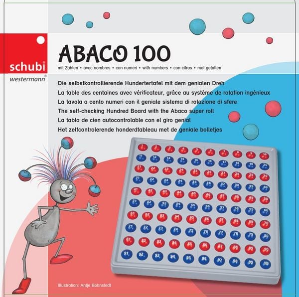 Produktbild: SCHUBI ABACO 100 mit Zahlen