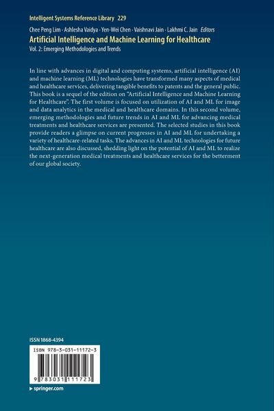 Produktbild: Artificial Intelligence and Machine Learning for Healthcare