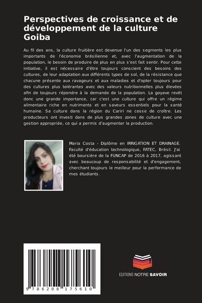Produktbild: Perspectives de croissance et de d&eacute;veloppement de la culture Goiba