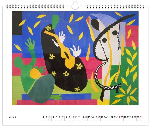 Produktbild: Kunstkalender 2027: Ber&uuml;hmte Meisterwerke der klassischen Moderne