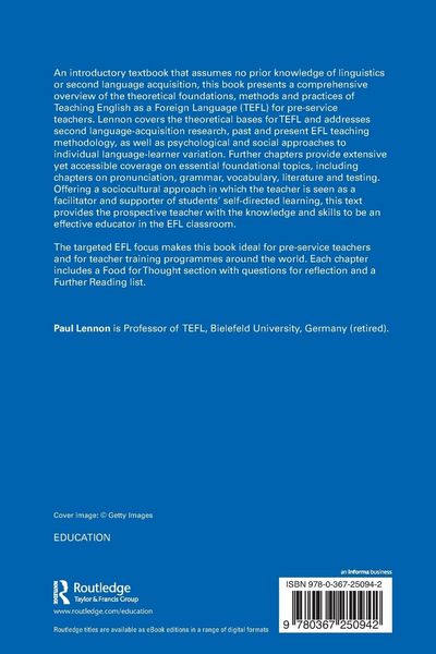 Produktbild: The Foundations of Teaching English as a Foreign Language