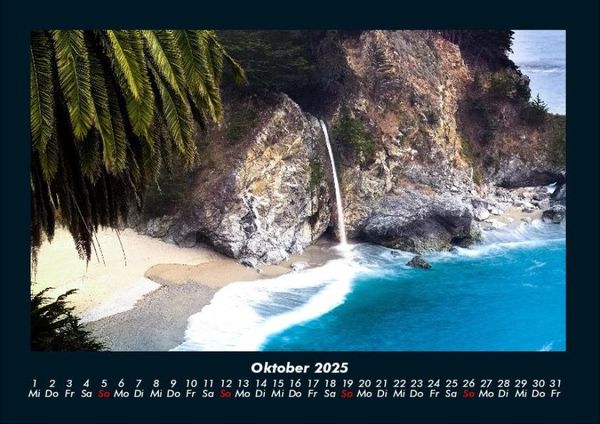 Produktbild: Fernweh Kalender 2025 Fotokalender DIN A4