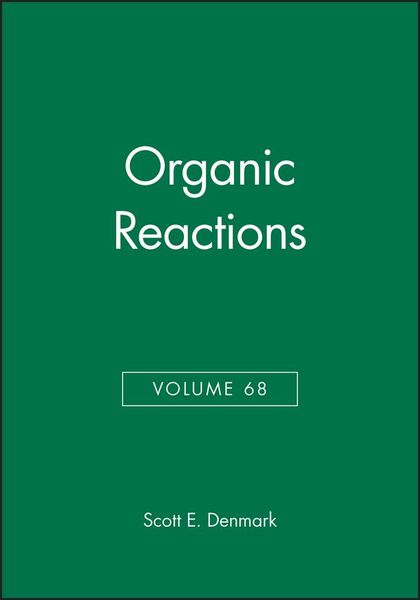 Produktbild: Organic Reactions, Volume 68