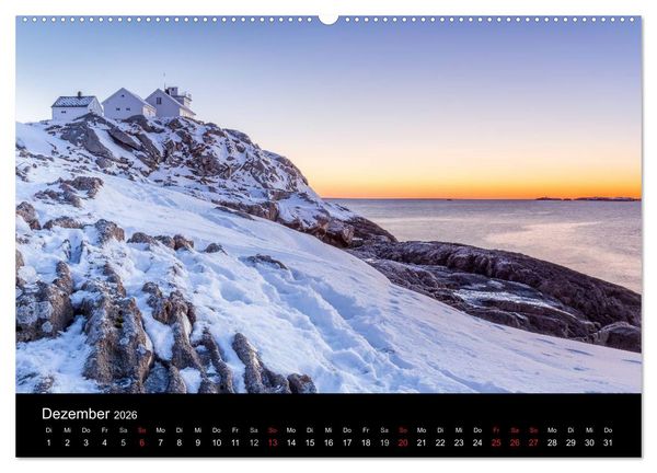 Produktbild: LOFOTEN - Inselparadies im Norden Norwegens (Wandkalender 2026 DIN A2 quer), CALVENDO Monatskalender